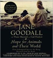 Hope for animals and their world cover