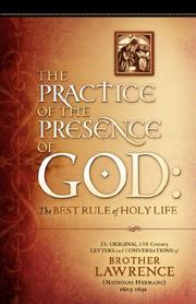 The Practice of the Presence of God cover