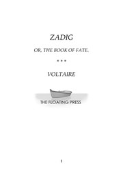 Zadig cover