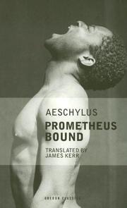 Prometheus Bound cover