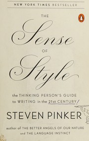 The Sense of Style cover