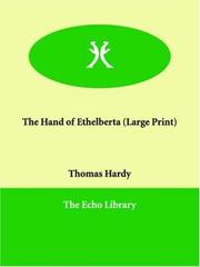 The hand of Ethelberta cover