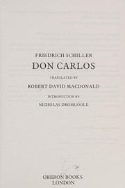 Don Carlos cover