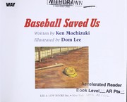 Baseball Saved Us cover