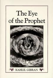 The eye of the prophet cover