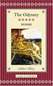 The Iliad / The Odyssey cover