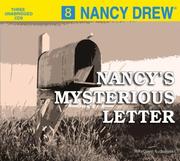 Nancy's Mysterious Letter cover