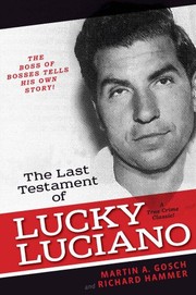 The last testament of Lucky Luciano cover