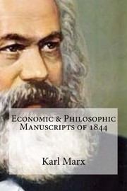 Ökonomisch-philosophische Manuskripte aus dem Jahre 1844 cover
