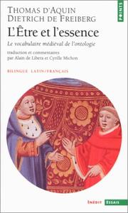 De ente et essentia cover