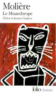 Le misanthrope cover