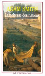 Inquiry into the nature and causes of the wealth of nations cover