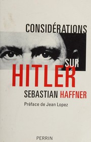 Anmerkungen zu Hitler cover