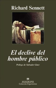 The Fall of Public Man cover