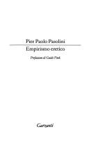 Empirismo eretico cover