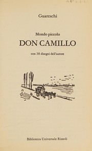 Mondo piccolo, Don Camillo cover