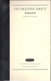 Sonnets cover